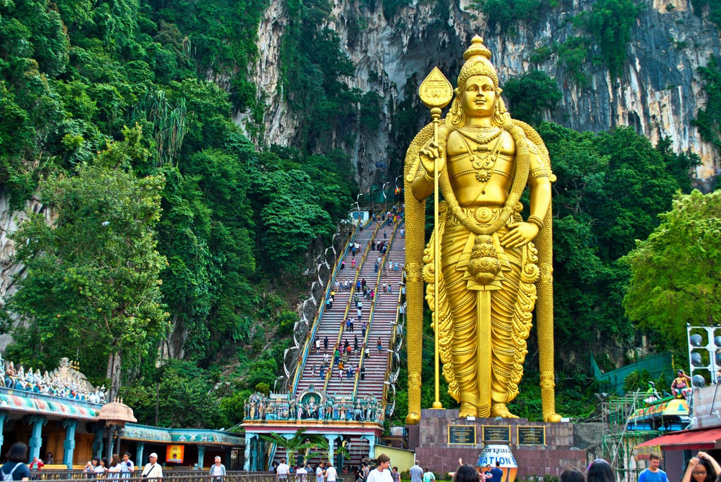 Batu Caves and its Monkey