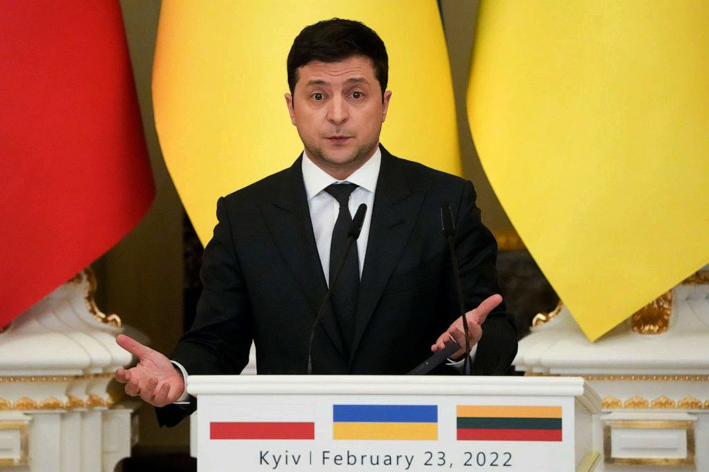 Volodymyr Zelenskyy, Ukraine